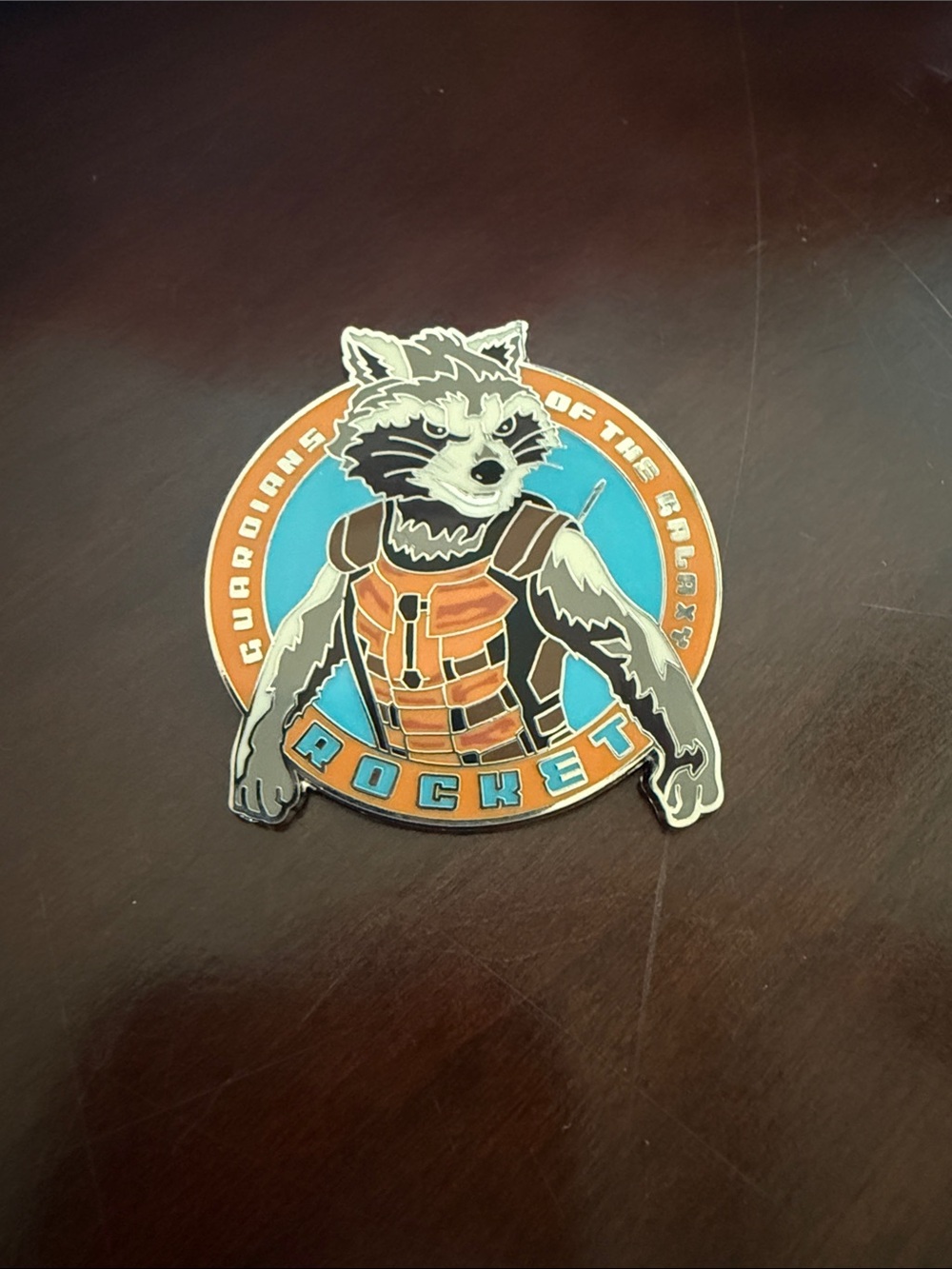 Marvel Rocket Raccoon guardians of the galaxy disney parks Pin